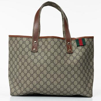 Gucci, A monogram canvas Tote Bag.