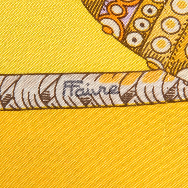 Hermès, A 'Grands Fonds' scarf.