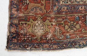 Carpet, Heris, approx. 355 x 290 cm.