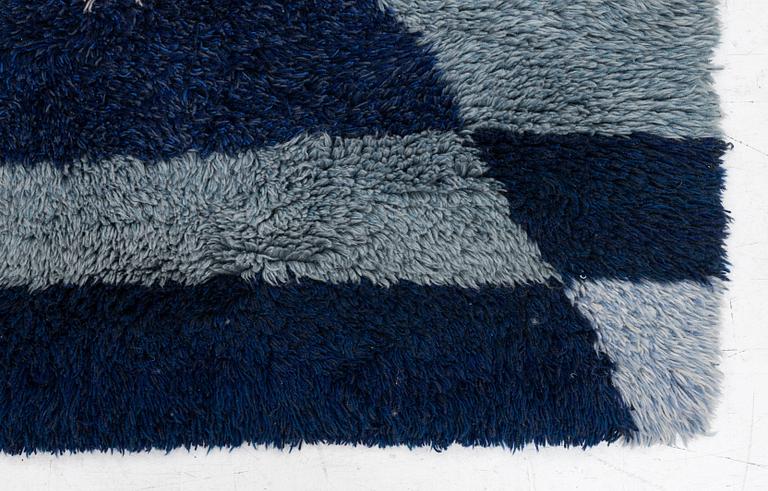 Ulla Vapaavuori, matta, rya, Finland, 170 x 135 cm.