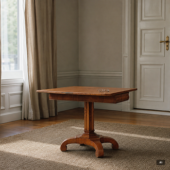 A games table, mid-19th Century.