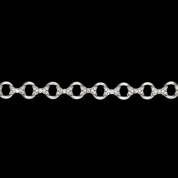 920. A brilliant cut diamond bracelet, tot. app. 2 cts.