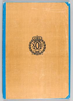 KARTOR OCH PLANSCHER I MAPP, bla "Karl XII på slagfältet", Norstedt & Söner, Stockholm 1918.