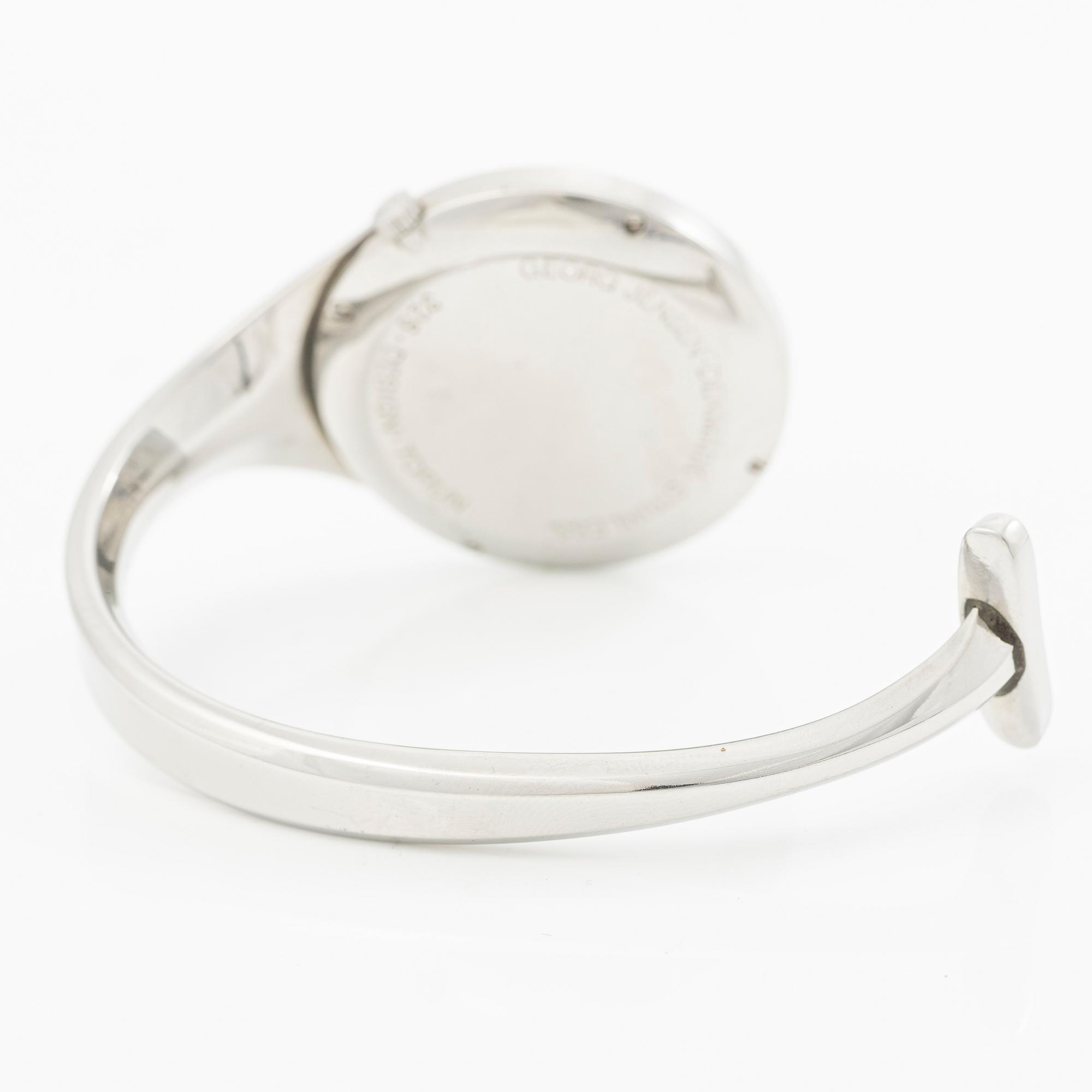 Georg Jensen, Vivianna, design Torun Bülow, armbandsur, 33 mm.