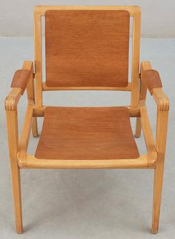 KARMSTOL, Axel Larsson, Svenska Möbelfabrikerna, Bodafors, 1948.