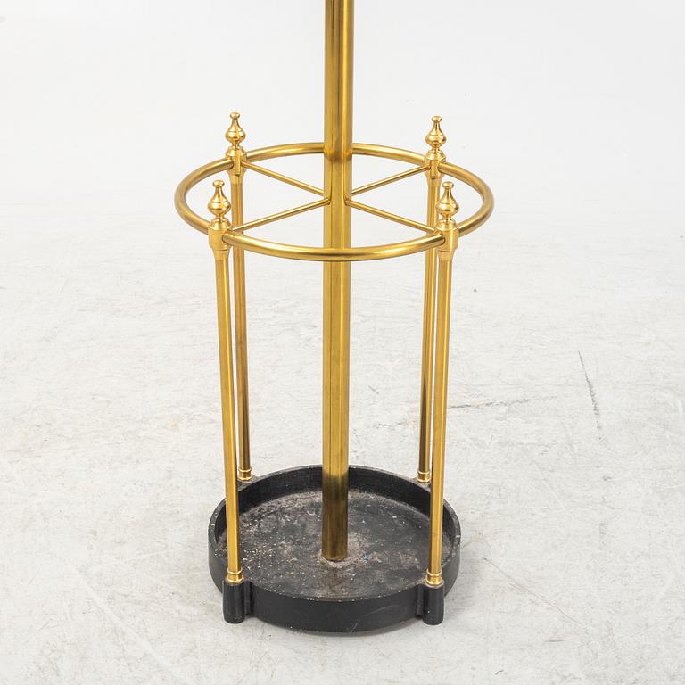 A brass clothes hanger. England, second half of the 20th century.