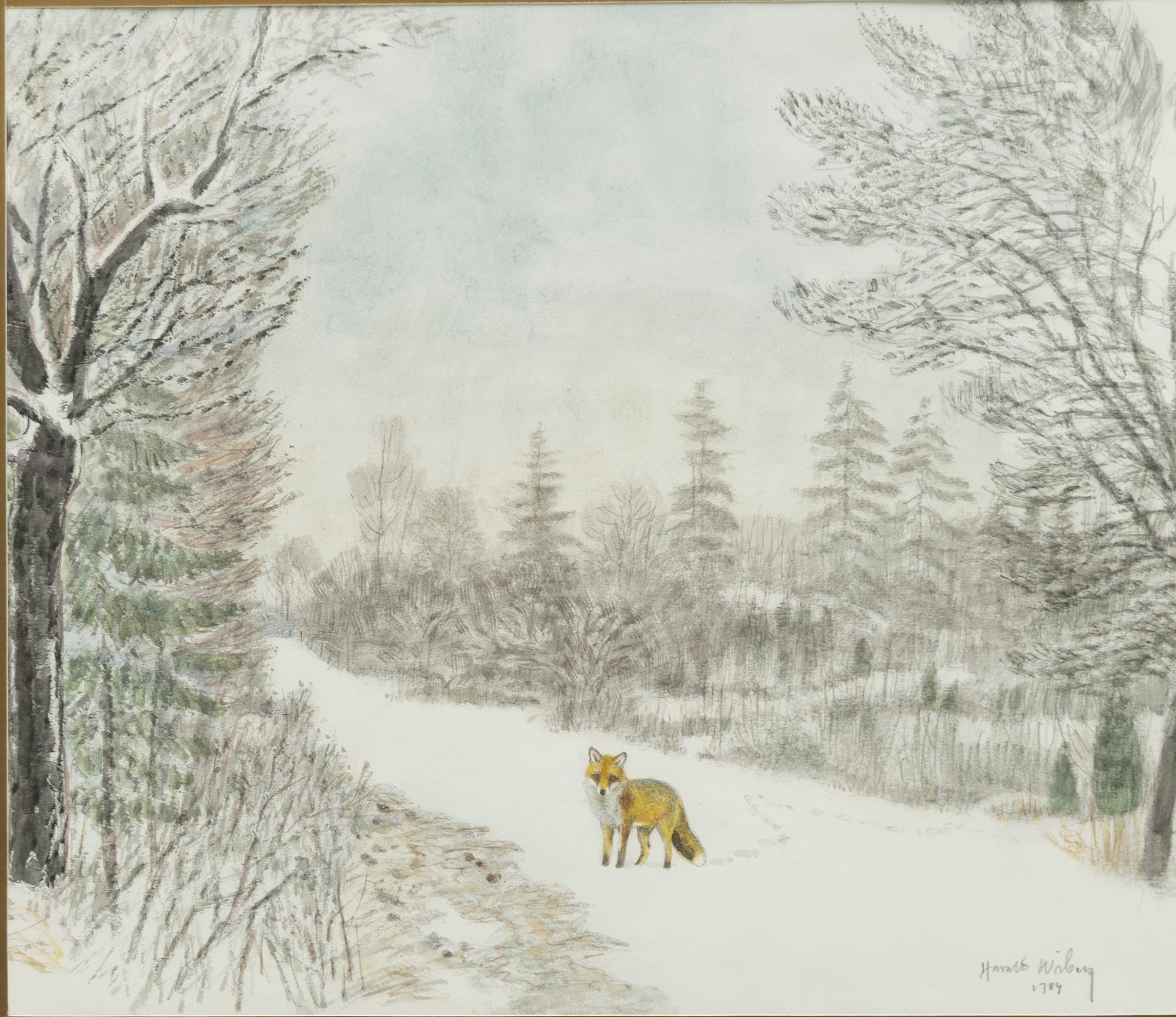 Harald Wiberg, "Rävmöte".