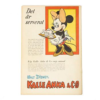 Comic book, Kalle Anka & Co, no. 4, 1949.
