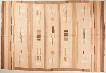 MATTA, "Kupla" design Laila Karttunen, Kiikan Kutomo, 1930-tal. Ca 298x200  cm.