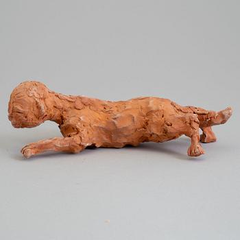 ASMUND ARLE, Sculpture, terracotta, signed Arle and dated 1968.