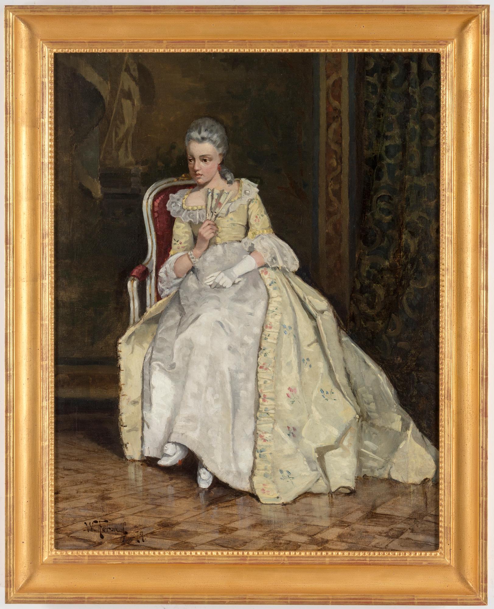 WILLIAM FÉRON, oil on relined canvas, signed W. Feron and dated -79.
