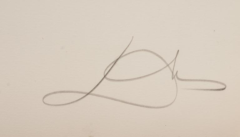 SALVADOR DALÍ, färglitografier, 2 st, signerade och numrerade 89/250.