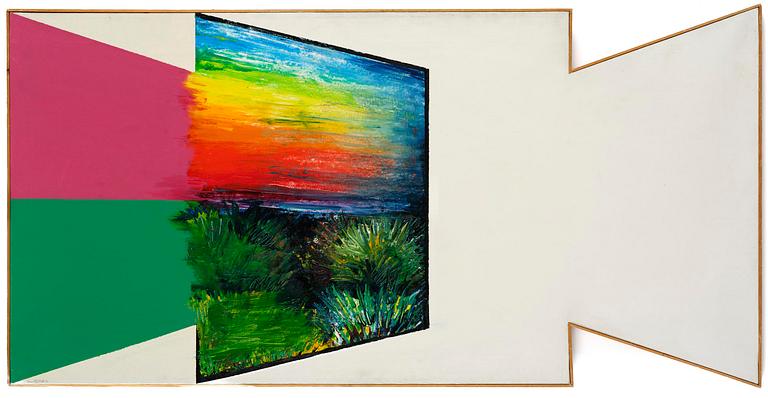 Enno Hallek, "Solnedgång som lyssnar".