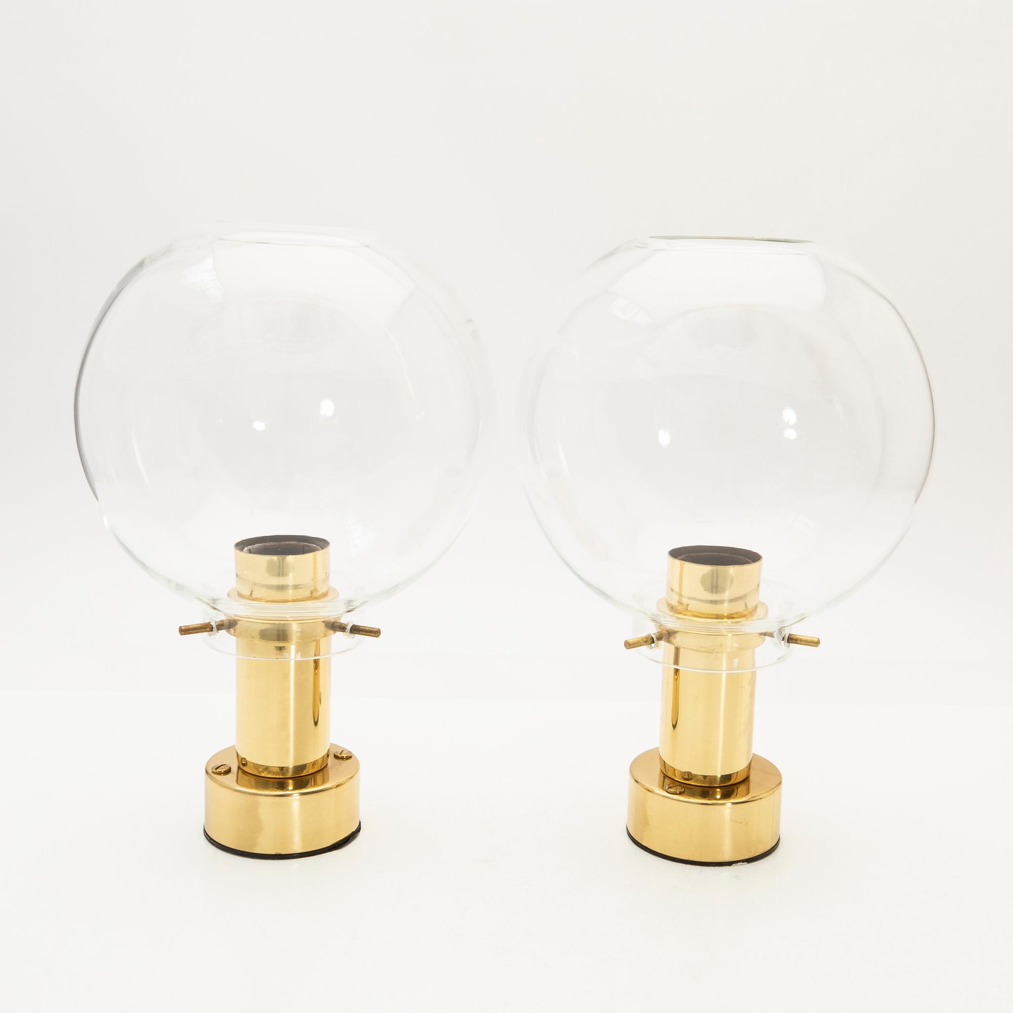 Hans-Agne Jakobsson, Ceiling lamps, 1 pair, T-348/1.