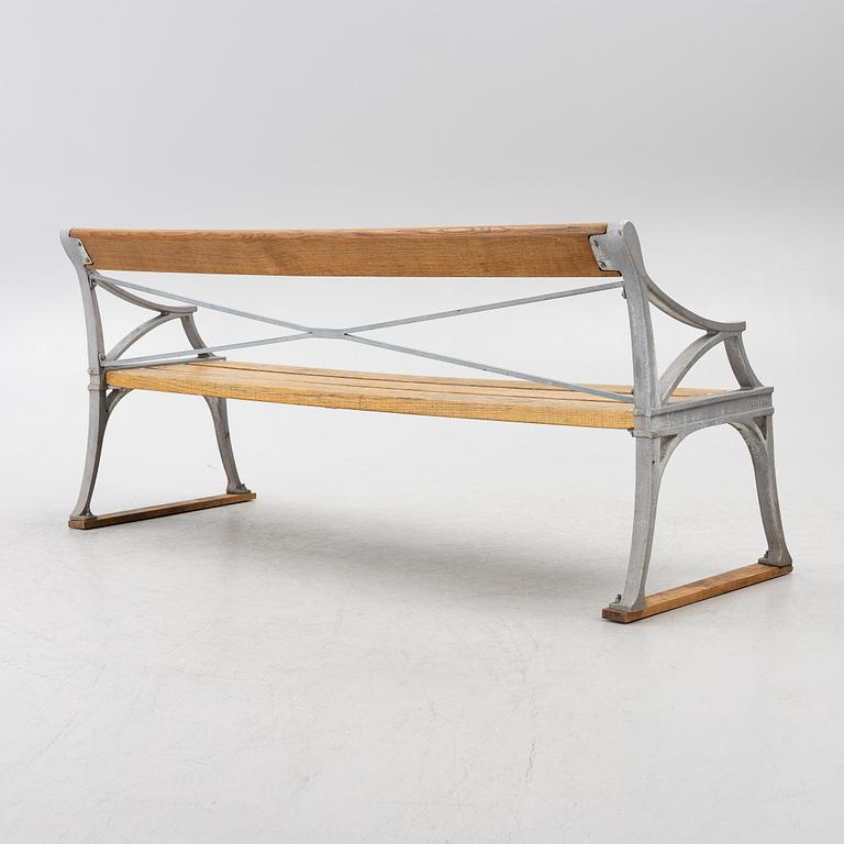 A 'Lessebo' garden sofa, Byarum, 21st century.