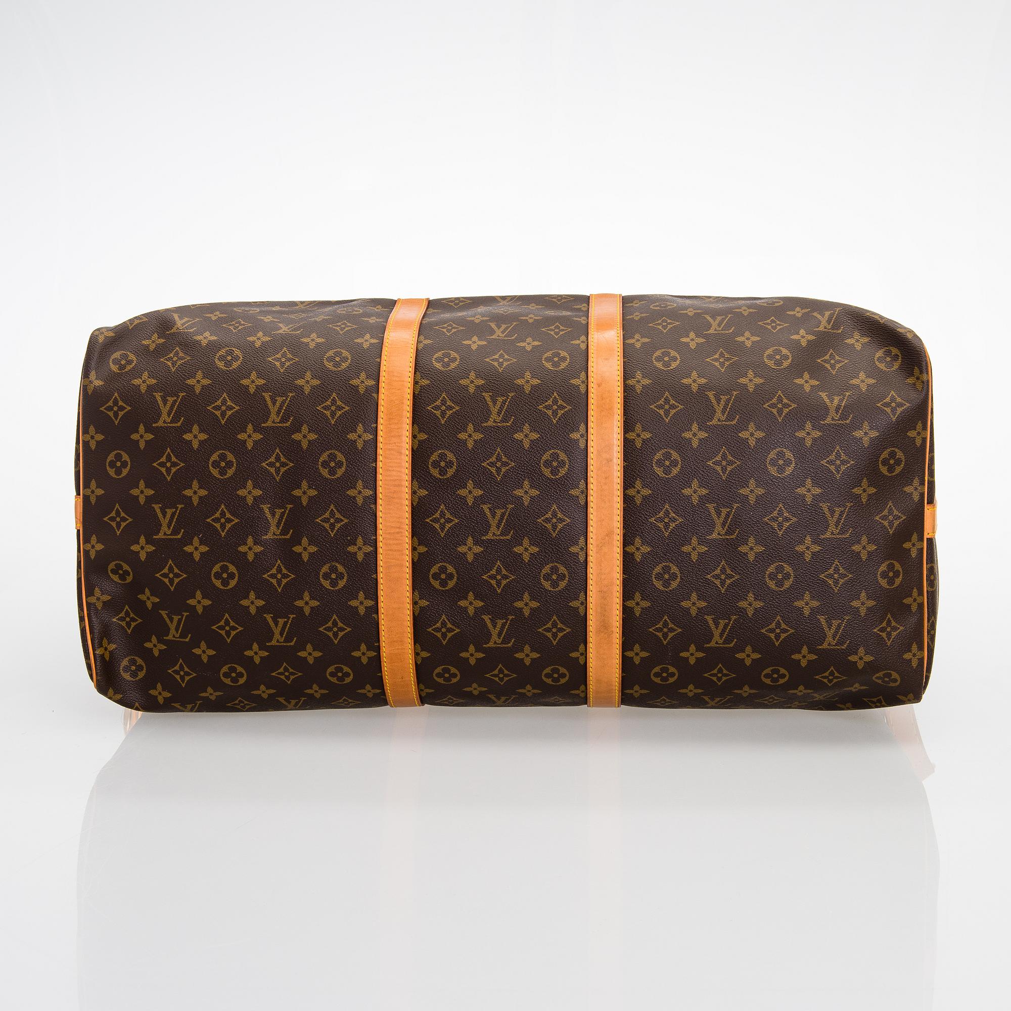 Louis Vuitton, a monogram 'Keepall 60 Bandoulière' Weekendbag.