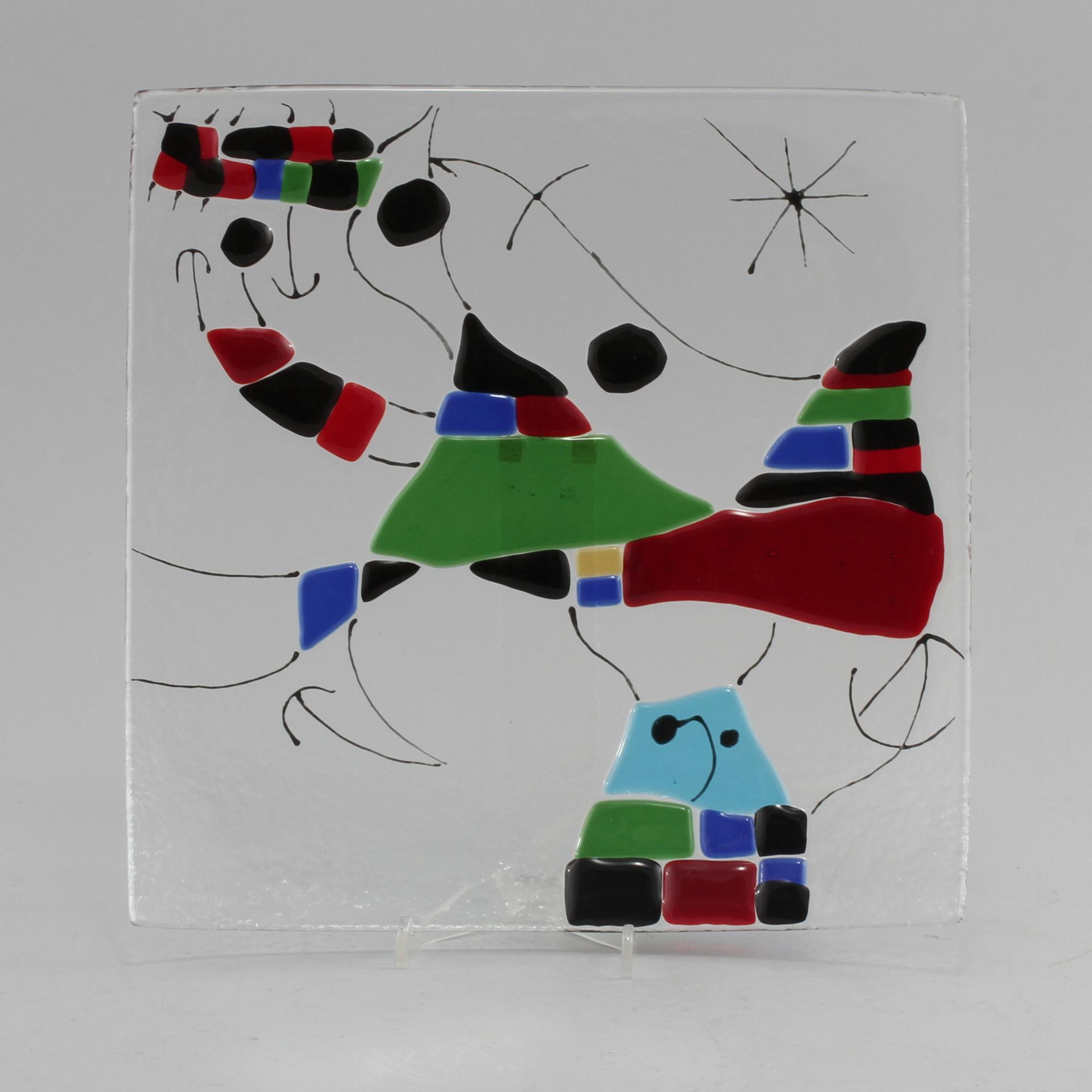 FAT, glas, "Omaggio a Miro", 1900-talets andra hälft.