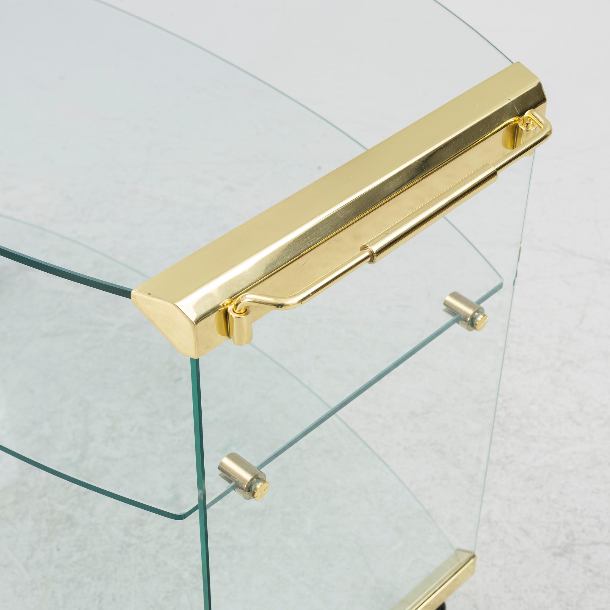 Serving cart, Gallotti & Radice, Italy, 1980s.
