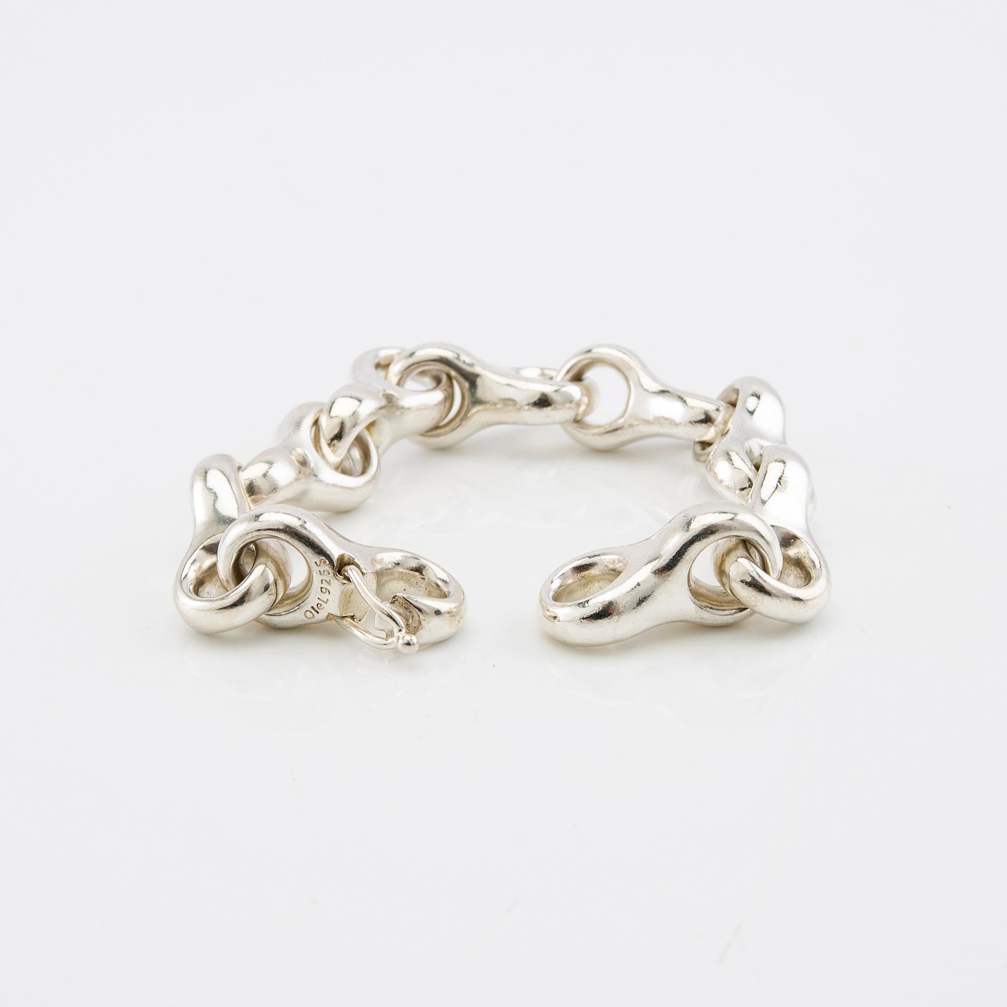 Ole Lynggaard, armband "Giga" silver.