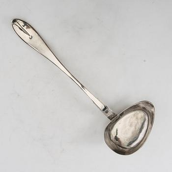 Johan Carlsson, bowl lever, silver, Norrköping, 1836.