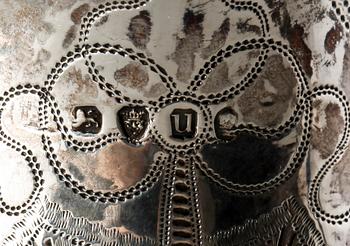 GRÄDDKANNA, silver, empire, London 1815. Vikt 130 gram.