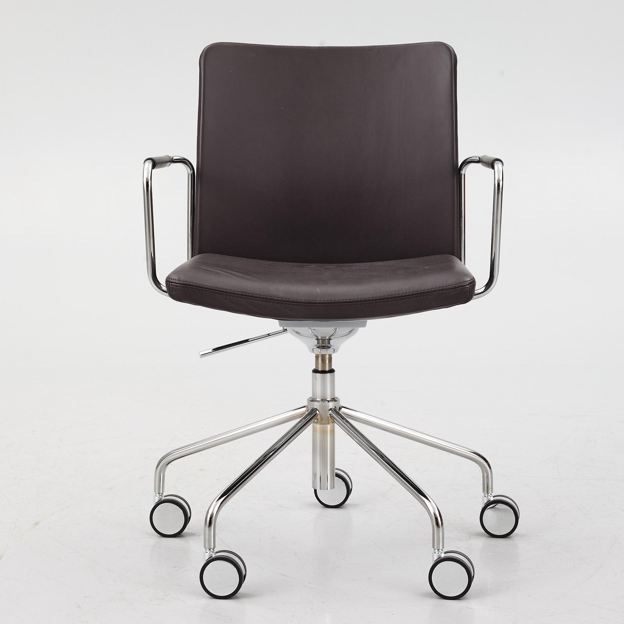 Broberg & Ridderstråle, a contemporary 'Stella' desk chair, Swedese.