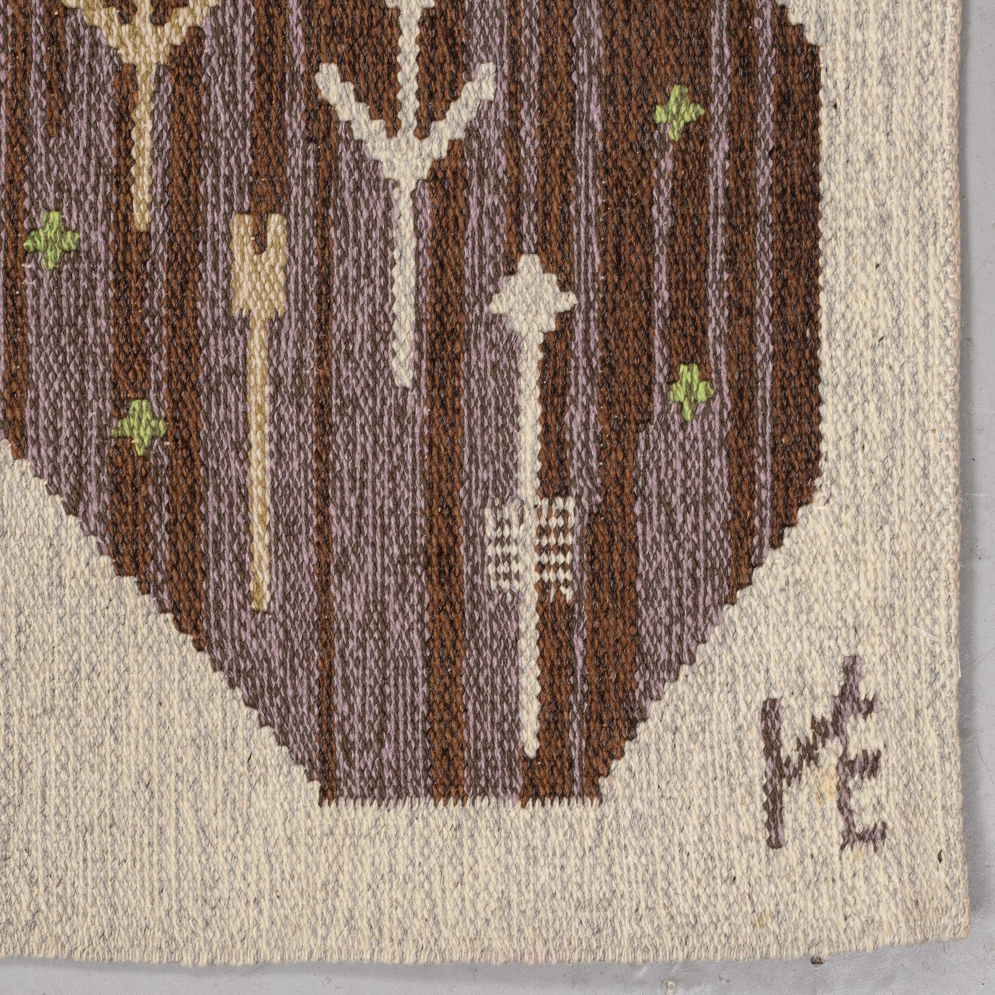 Éva Németh, a tapestry, ca 195-198,5 x 142,5 cm, signed NÉ, around 1960-1970.