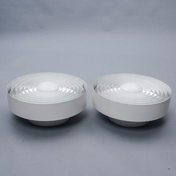 TAKLAMPOR / PLAFONDER, 2 st, Heikki Turunen, Orno, Finland 1900-talets slut.