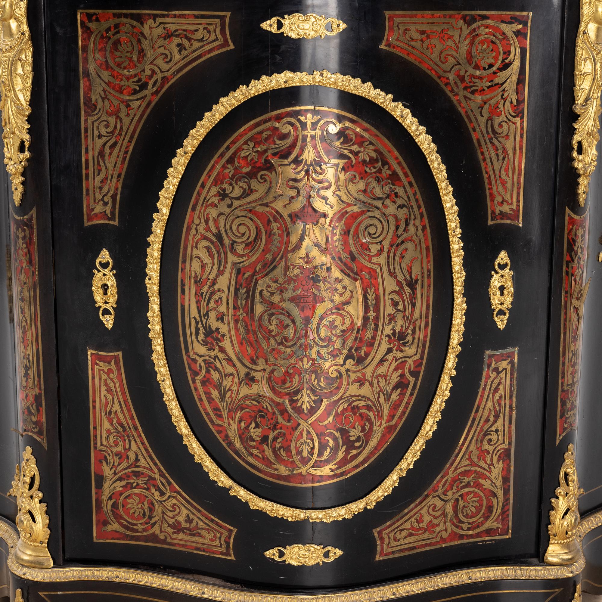 Skåp, Boulle-stil, 1800-talets slut.