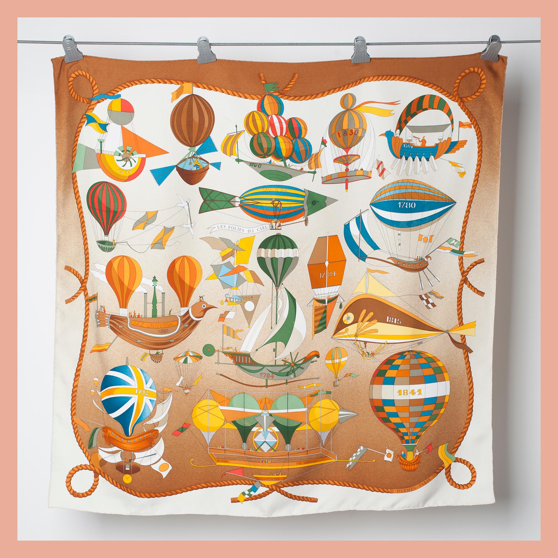 SCARF, "Les Folies du Ciel", Hermès.