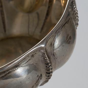 SKÅL, K. Andersson, Stockholm, 1919, silver, vikt 240 g.