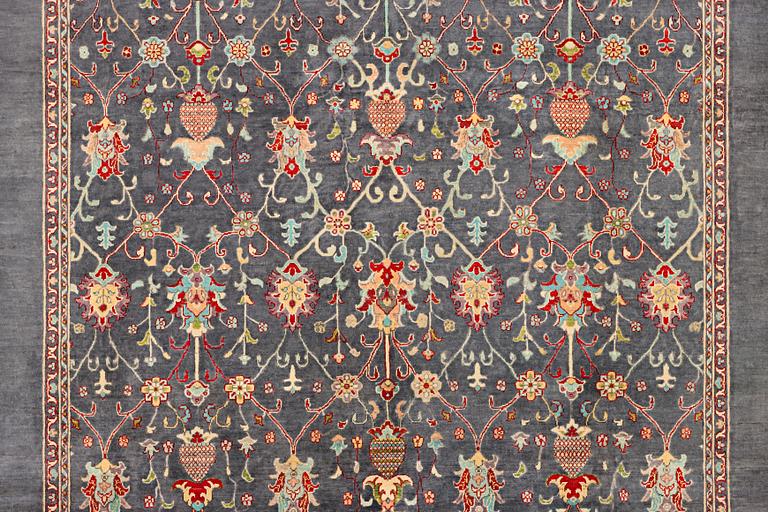 A Kazak carpet, c. 416 x 308 cm.