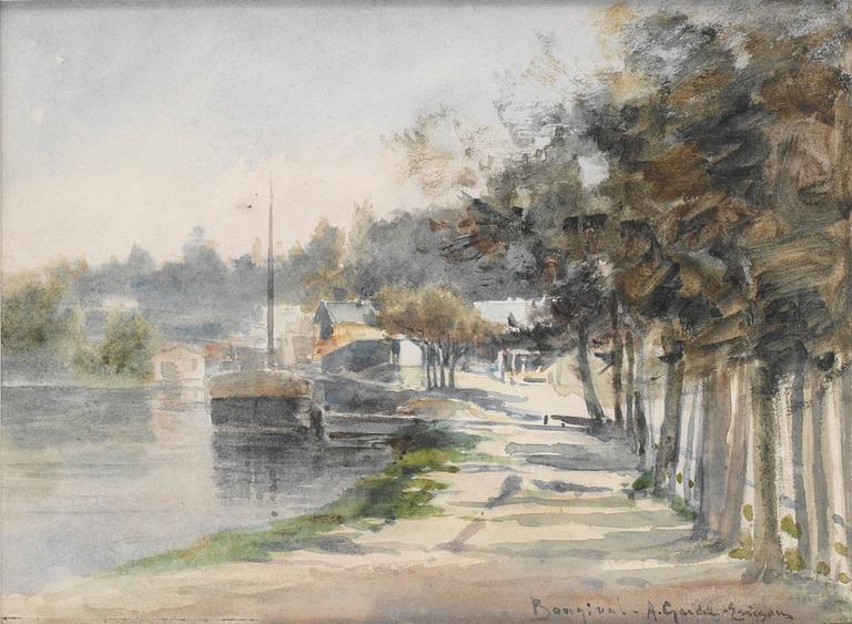 Anna Gardell-Ericson, Motiv från Bougival.