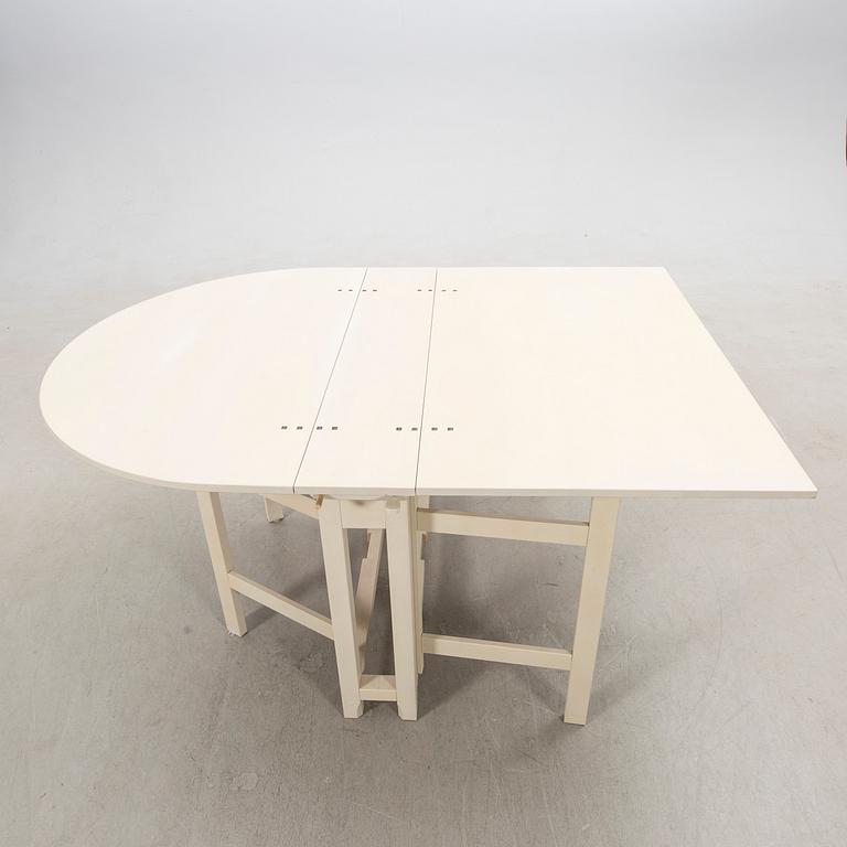 Drop-leaf table, "Bergslagen", from IKEA's 18th-century series, 1990s.