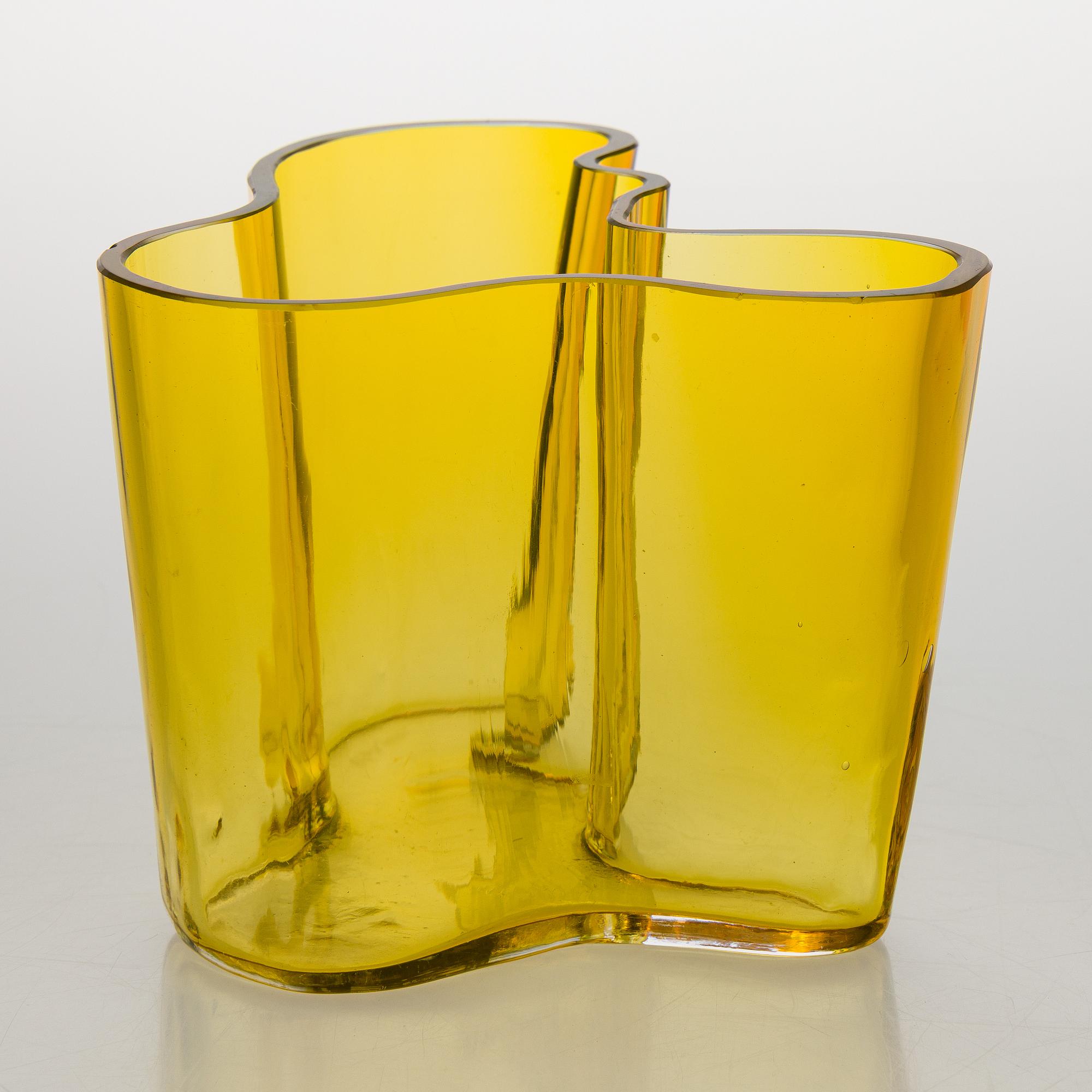 Alvar Aalto, vas, modell 9750, Iittala Glasbruk ca 1950-1953.