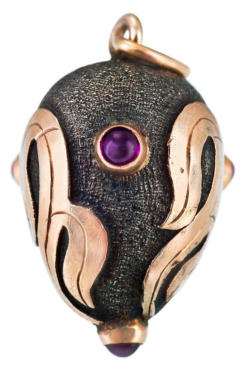 FABERGÉ EGG, PENDANT.