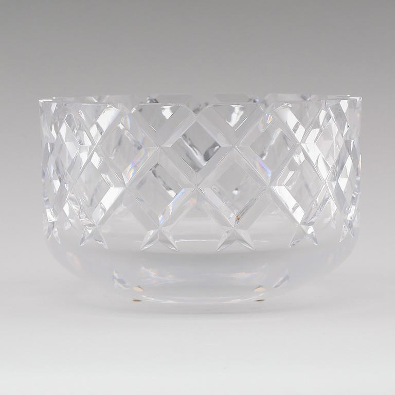 SKÅL, glas, "Sofiero", Gunnar Cyrén, Orrefors, 1900-talets andra hälft, större modell.