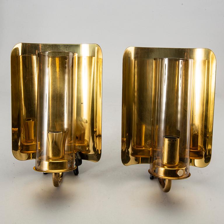Hans-Agne Jakobsson, a pair of wall lamps.