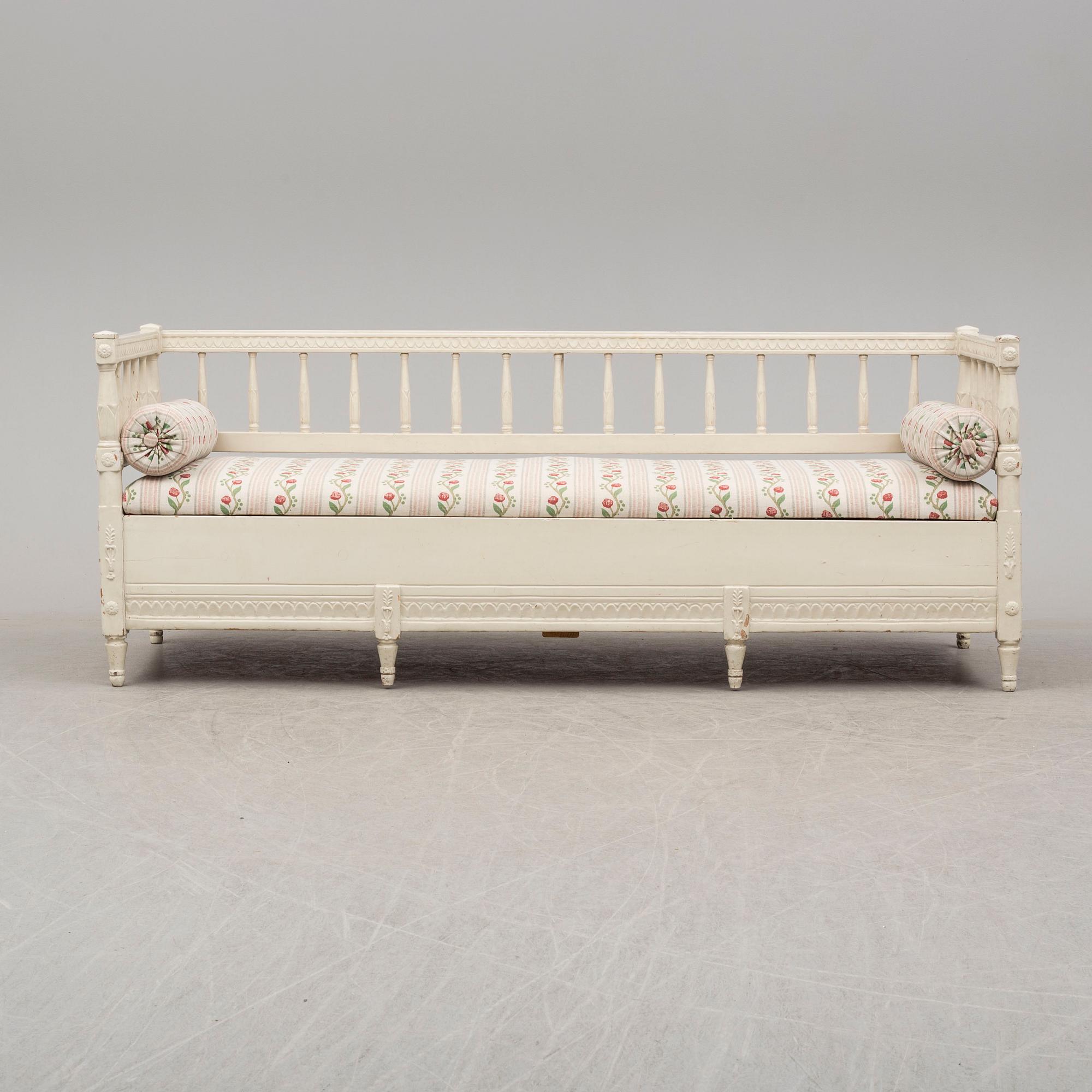 SOFFA, gustaviansk, tidigt 1800-tal.