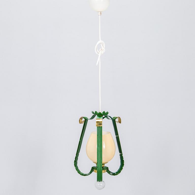 Lisa Johansson-Pape, a 1940's  chandelier for Stockmann Orno.