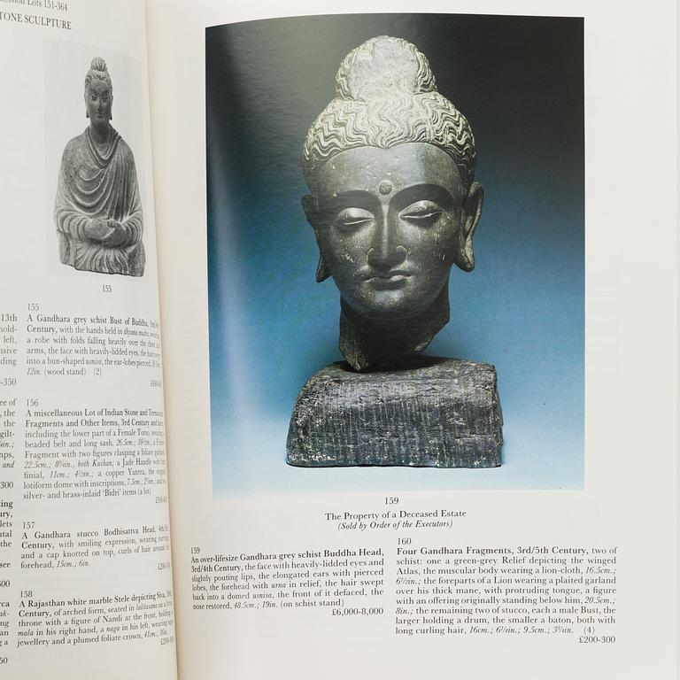 Auction catalogues, mostly about oriental art, and also European art (15 books).