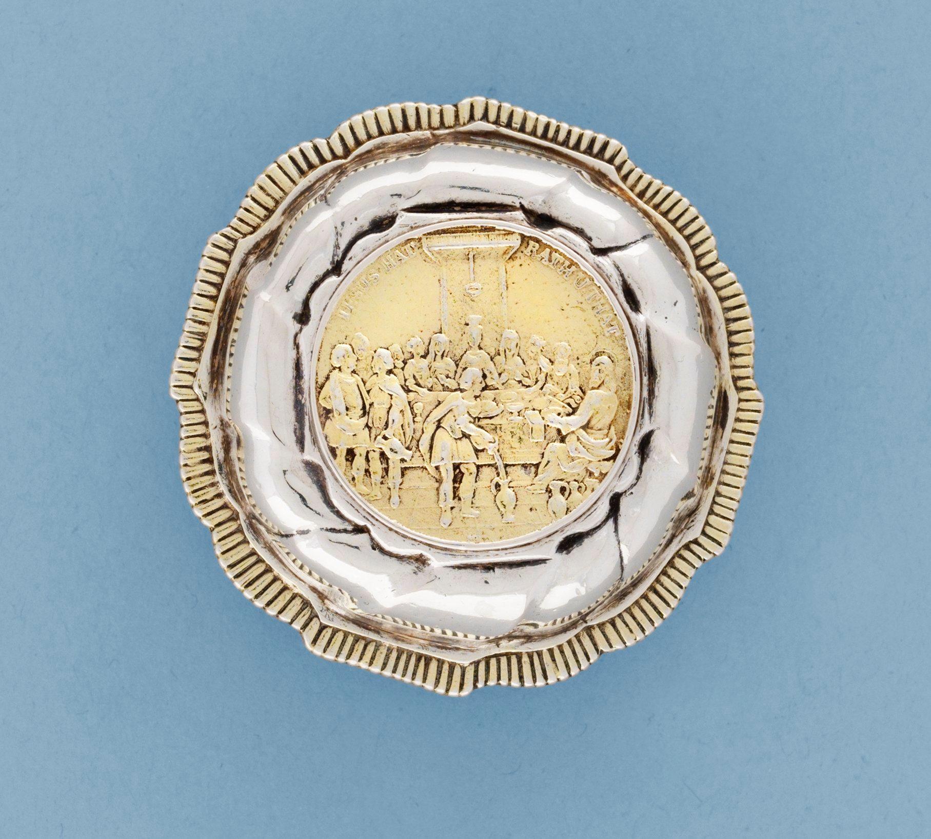 KYRKDOSA, otydliga stämplar, Västsverige 1700-talets slut-1800-talets början.
