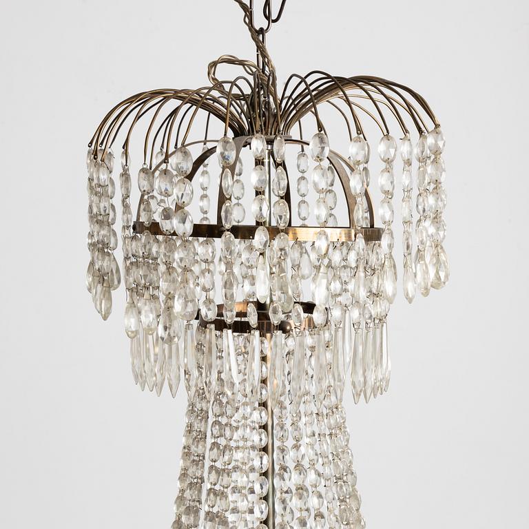 Chandelier, circa 1900, Empire style.