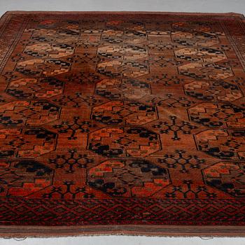 Carpet, antique, Ersari, ca 361 x 256 cm.