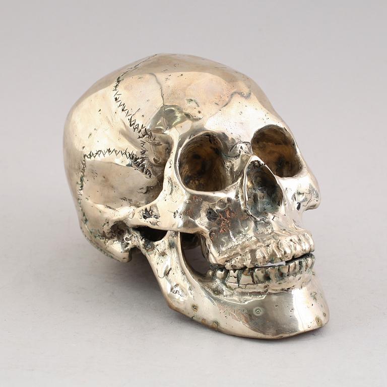 SKULPTUR, försilvrad mässing, 1900-talets andra hälft.