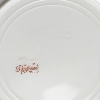 Alf Wallander, a 102-piece Art Nouveau porcelain service, Rörstrand, early 20th Century.