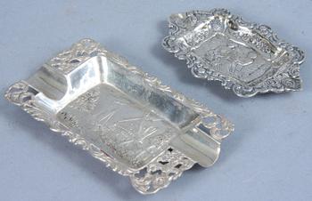 PARTI SILVER, 7 delar, 1900-tal. 660 g.