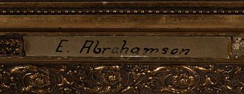 Erik Abrahamsson, Rowing trip at dusk.