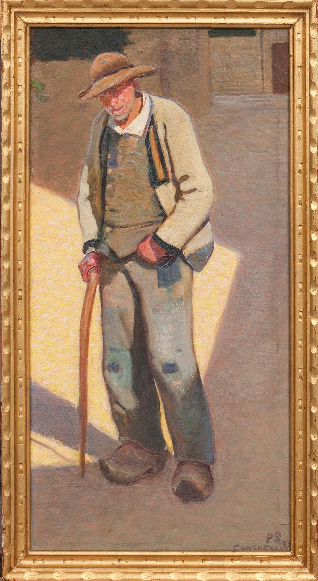 PELLE SVEDLUND, olja på duk, monogramsignerad och daterad -93.