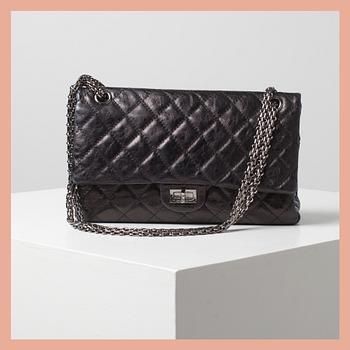 VÄSKA "Double Flap bag", Chanel.